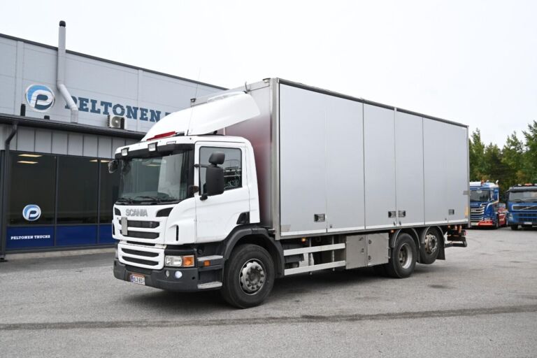 Scania P420 6x2 Manuaali