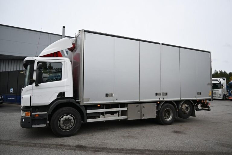 Scania P420 6x2 Manuaali