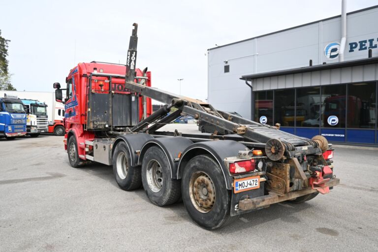 Scania R480 8x4*4 Tridem koukkuauto