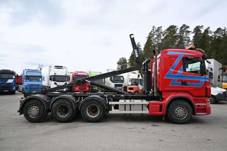 Scania R480 8x4*4 Tridem koukkuauto
