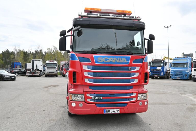 Scania R480 8x4*4 Tridem koukkuauto