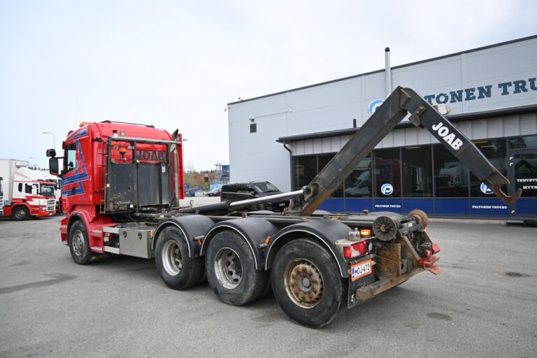 Scania R480 8x4*4 Tridem koukkuauto