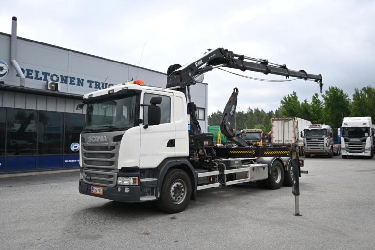 Scania G410 Hiab 244 & Koukkulaite