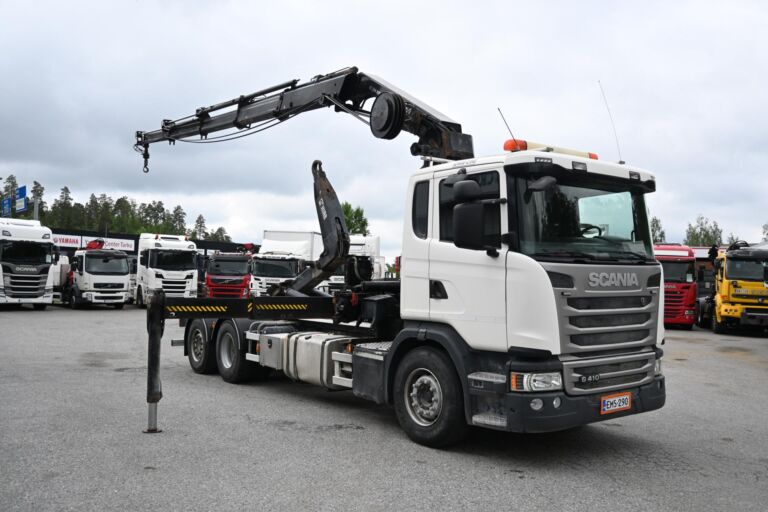 Scania G410 Hiab 244 & Koukkulaite