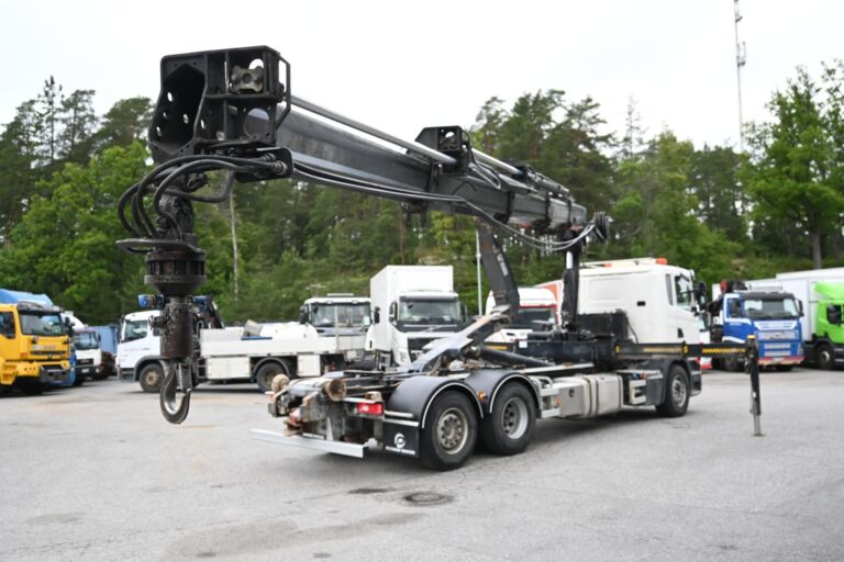 Scania G410 Hiab 244 & Koukkulaite