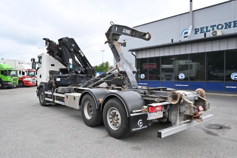 Scania G410 Hiab 244 & Koukkulaite