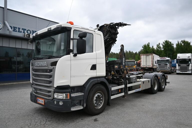 Scania G410 6x2*4 10v tark. Nosturi/Koukku