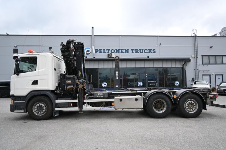 Scania G410 6x2*4 10v tark. Nosturi/Koukku