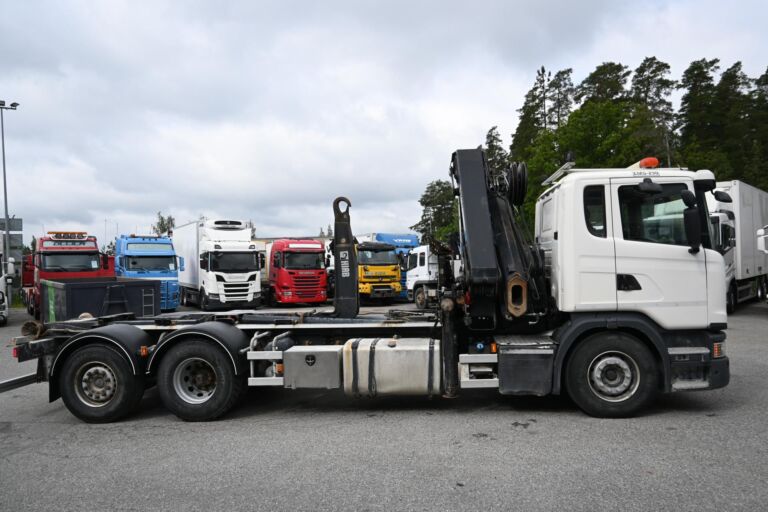 Scania G410 6x2*4 10v tark. Nosturi/Koukku