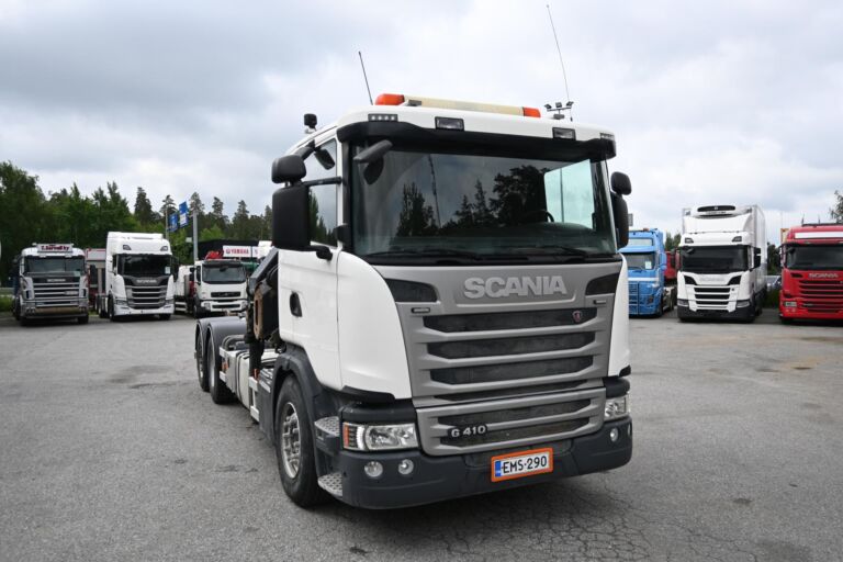 Scania G410 6x2*4 10v tark. Nosturi/Koukku
