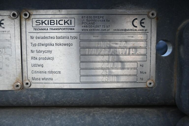Muu merkki Skibicki 22000kg koukkulaite