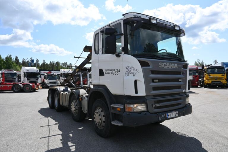 Scania G380 8x4 Vaijeriauto