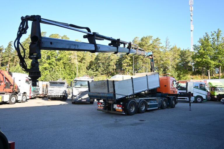 Scania G490 8x4 Nosturi & Koukkuauto