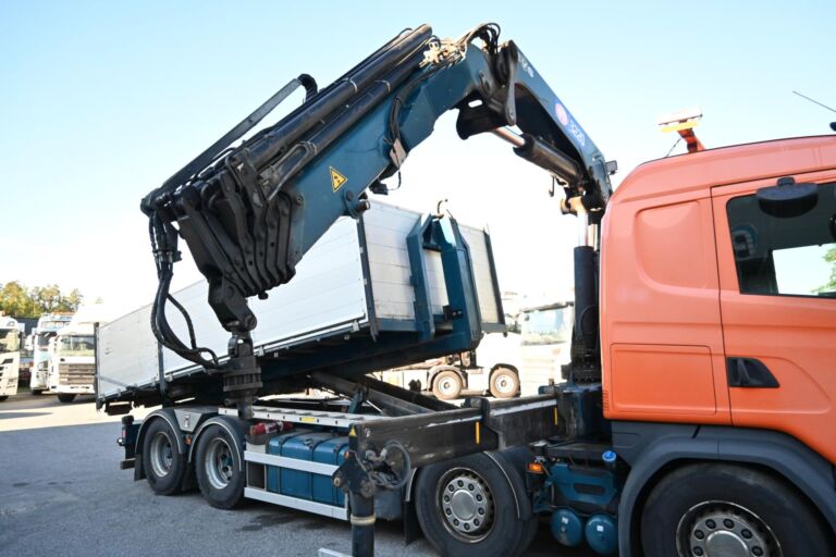 Scania G490 8x4 Nosturi & Koukkuauto