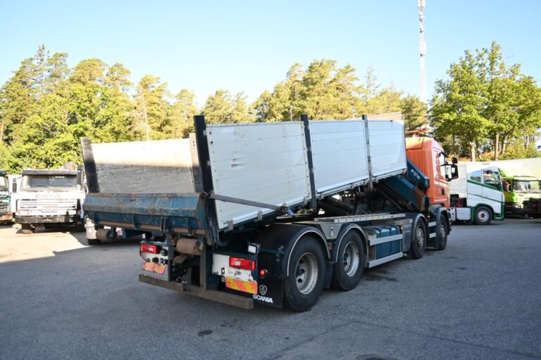 Scania G490 8x4 Nosturi & Koukkuauto