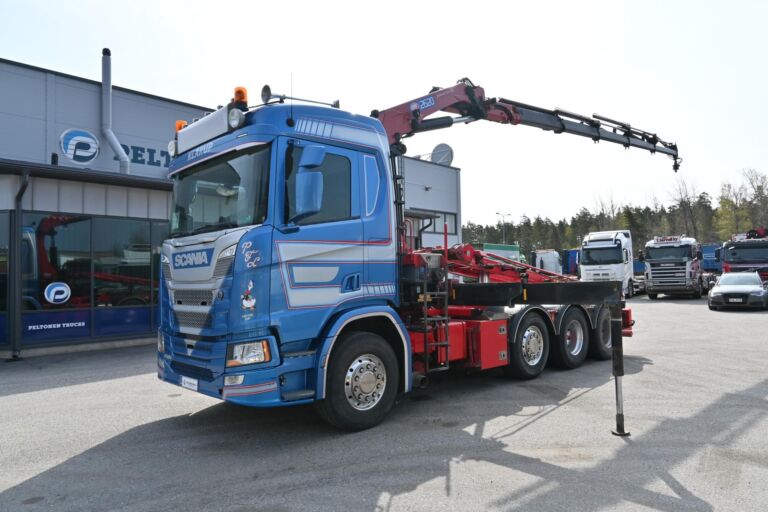 Scania R500 8x4 MANUAALI