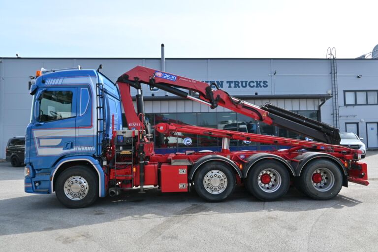 Scania R500 8x4 MANUAALI