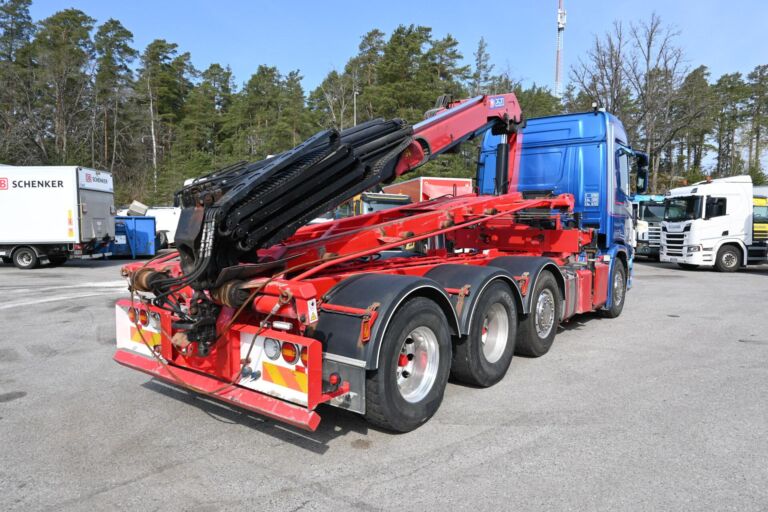 Scania R500 8x4 MANUAALI