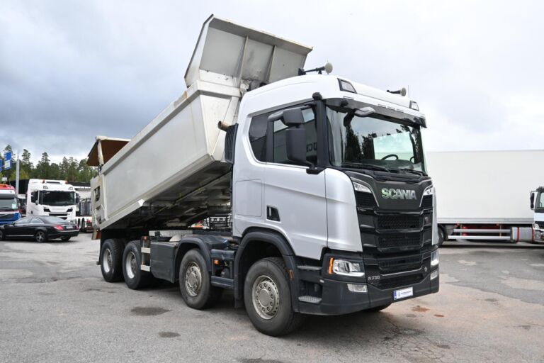 Scania R730 8x4 Maansiirto
