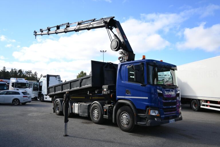 Scania G500 8x4 Euro6 HIAB 302 & Multilift