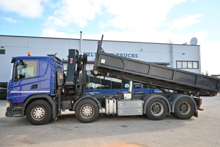 Scania G500 8x4 Euro6 HIAB 302 & Multilift