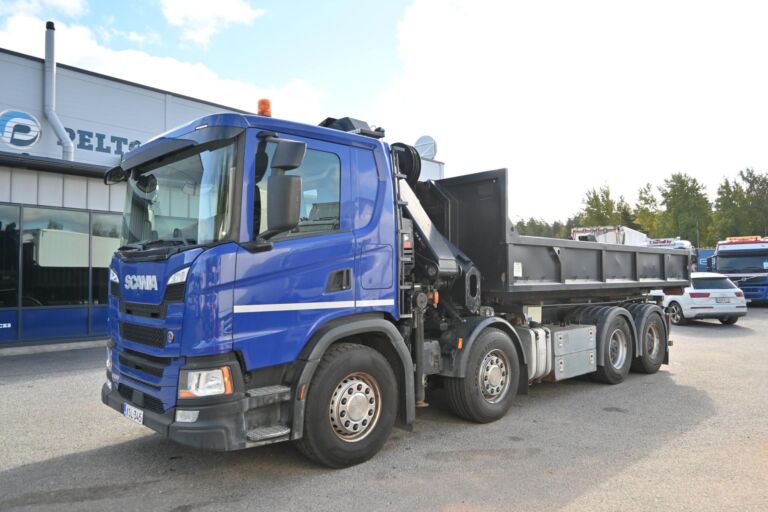 Scania G500 8x4 Euro6 HIAB 302 & Multilift