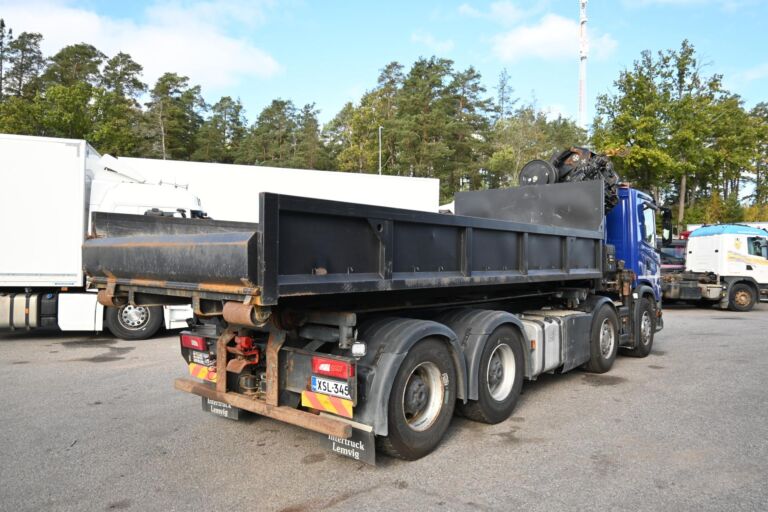 Scania G500 8x4 Euro6 HIAB 302 & Multilift