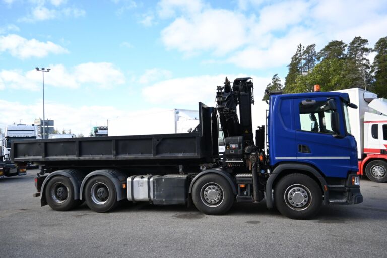 Scania G500 8x4 Euro6 HIAB 302 & Multilift