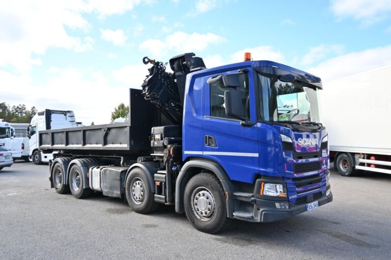 Scania G500 8x4 Euro6 HIAB 302 & Multilift