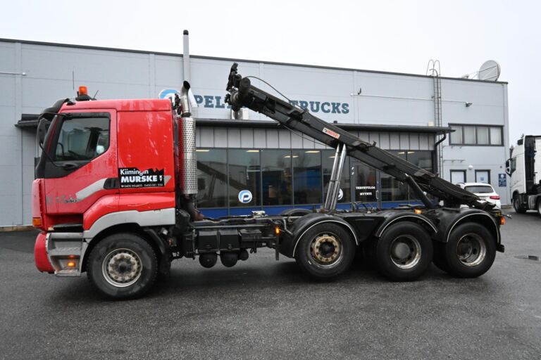 Sisu E11 340 vaijerivaihtolava-auto