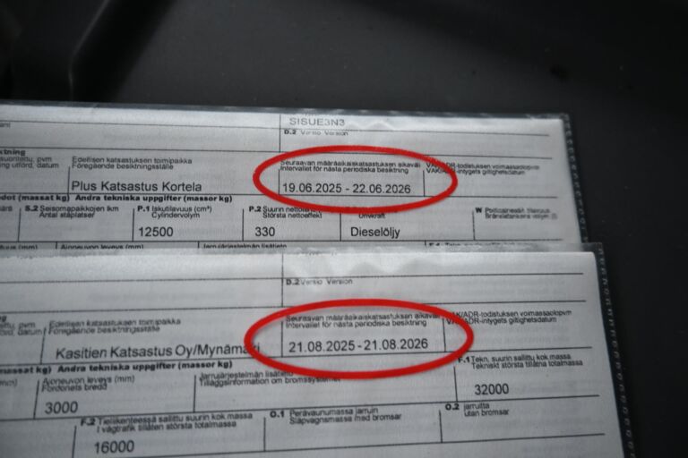 Sisu E13 450 6x2 Koukku / Lavetti