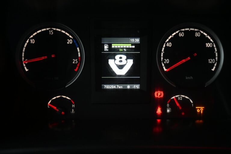 Scania R620 8x4 V8 manuaali