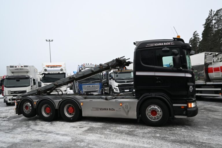 Scania R620 8x4 V8 manuaali