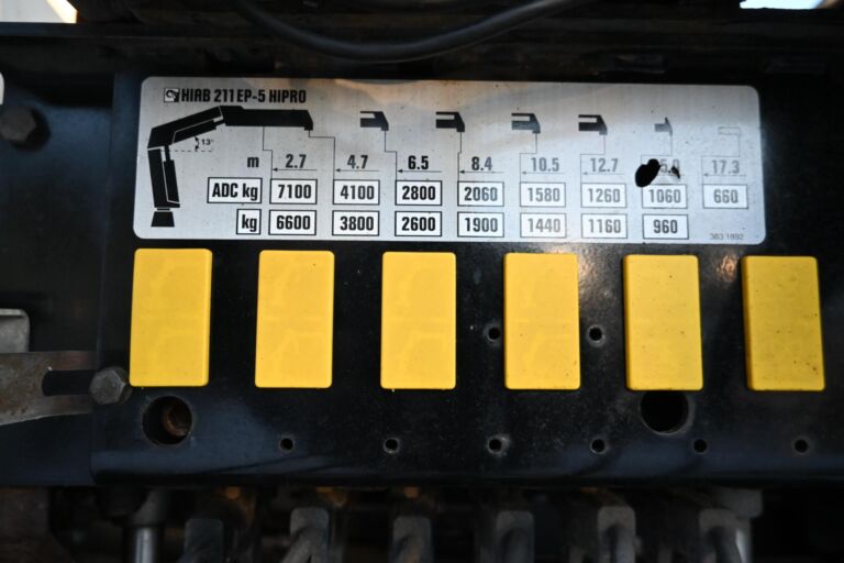 Volvo FM450 6x2 HIAB 211 & Multilift