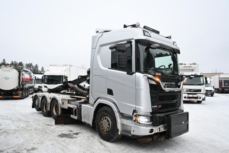 Scania R500 8x4*4 Tienhoito/Koukkuauto