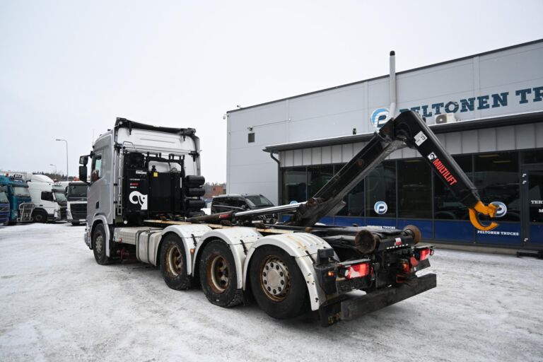 Scania R500 8x4*4 Tienhoito/Koukkuauto