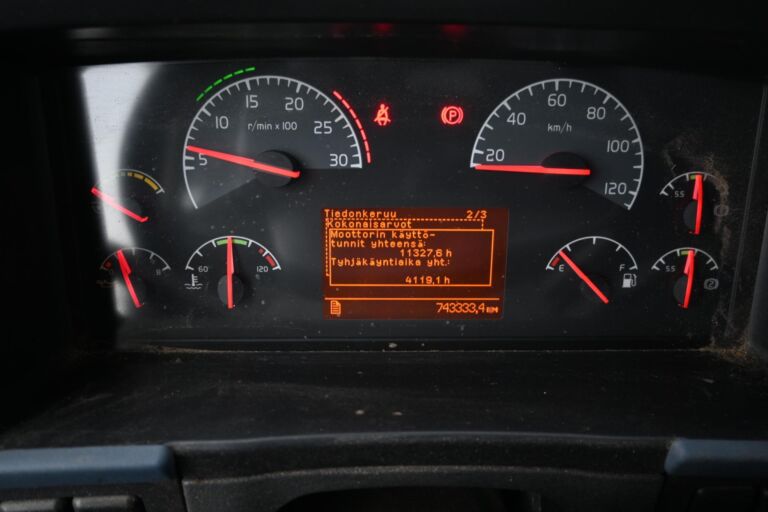 Volvo FH13 480 6x2*4 Matala vaijeriauto