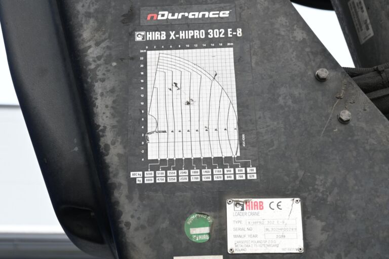 Volvo FH540 8x4*4 Tridem HIAB 302 8+1