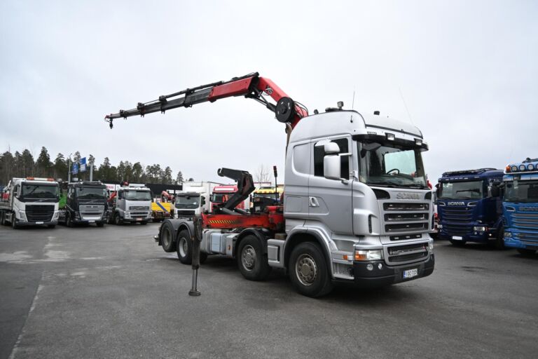 Scania R500 8x2 HIAB 244 & Multilift