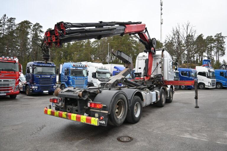 Scania R500 8x2 HIAB 244 & Multilift