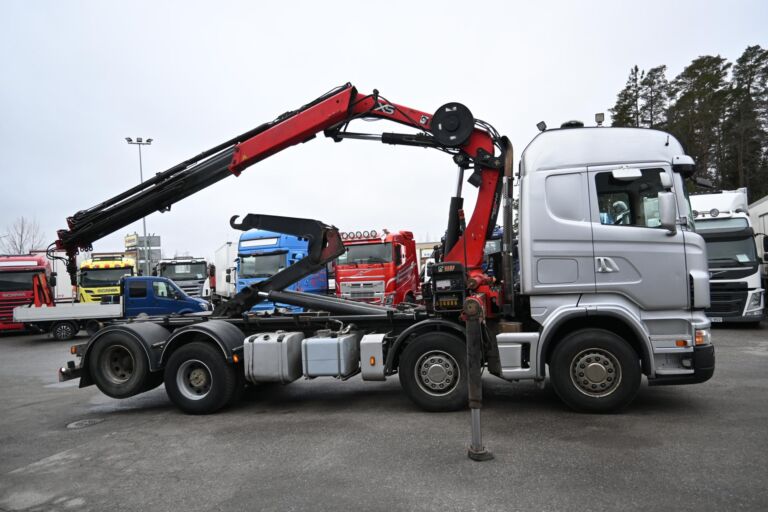 Scania R500 8x2 HIAB 244 & Multilift