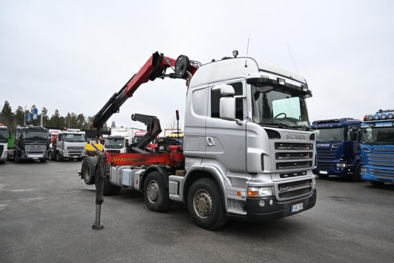 Scania R500 8x2 HIAB 244 & Multilift