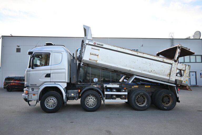 Scania G490 8x4 Maansiirto