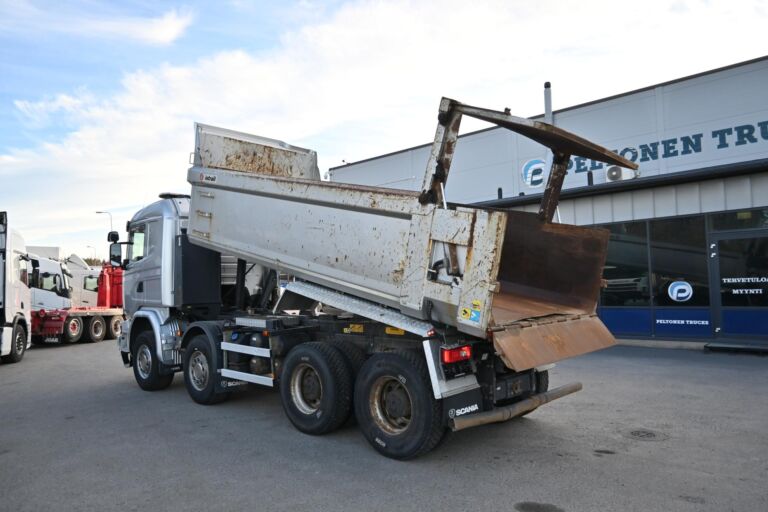Scania G490 8x4 Maansiirto