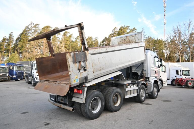 Scania G490 8x4 Maansiirto