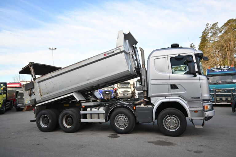 Scania G490 8x4 Maansiirto
