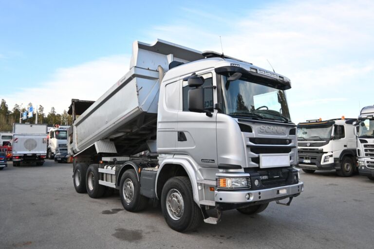 Scania G490 8x4 Maansiirto