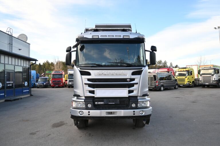 Scania G490 8x4 Maansiirto