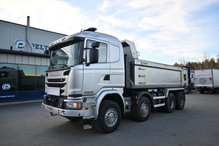 Scania G490 8x4 Maansiirto