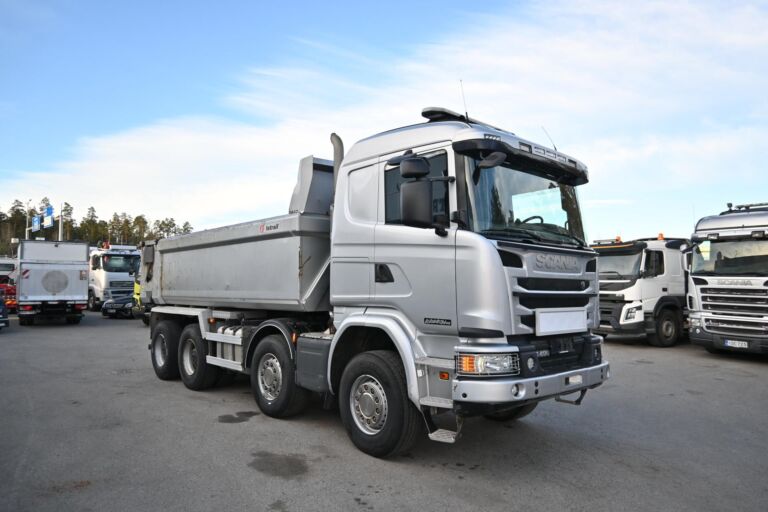 Scania G490 8x4 Maansiirto